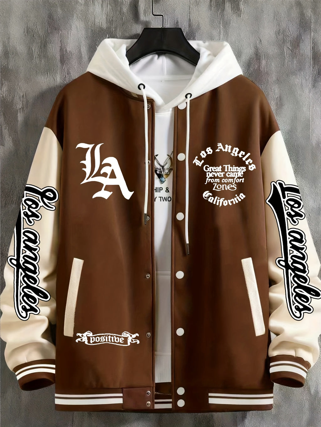 Men's LA Los Angeles Jacket - Casual Streetwear