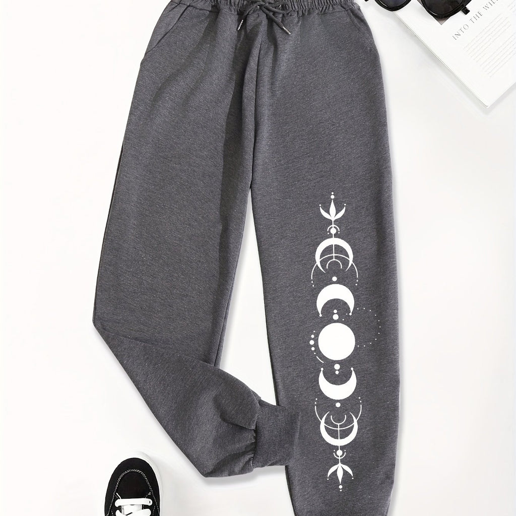 Women's Casual Joggers - Drawstring Sweatpants