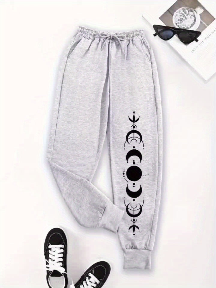 Women's Casual Joggers - Drawstring Sweatpants