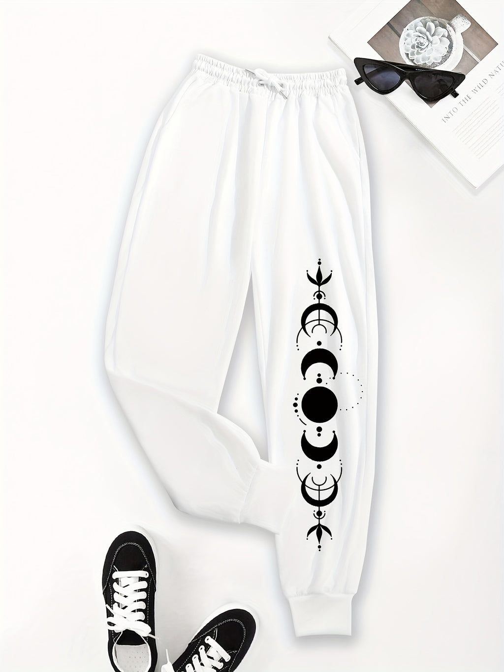 Women's Casual Joggers - Drawstring Sweatpants
