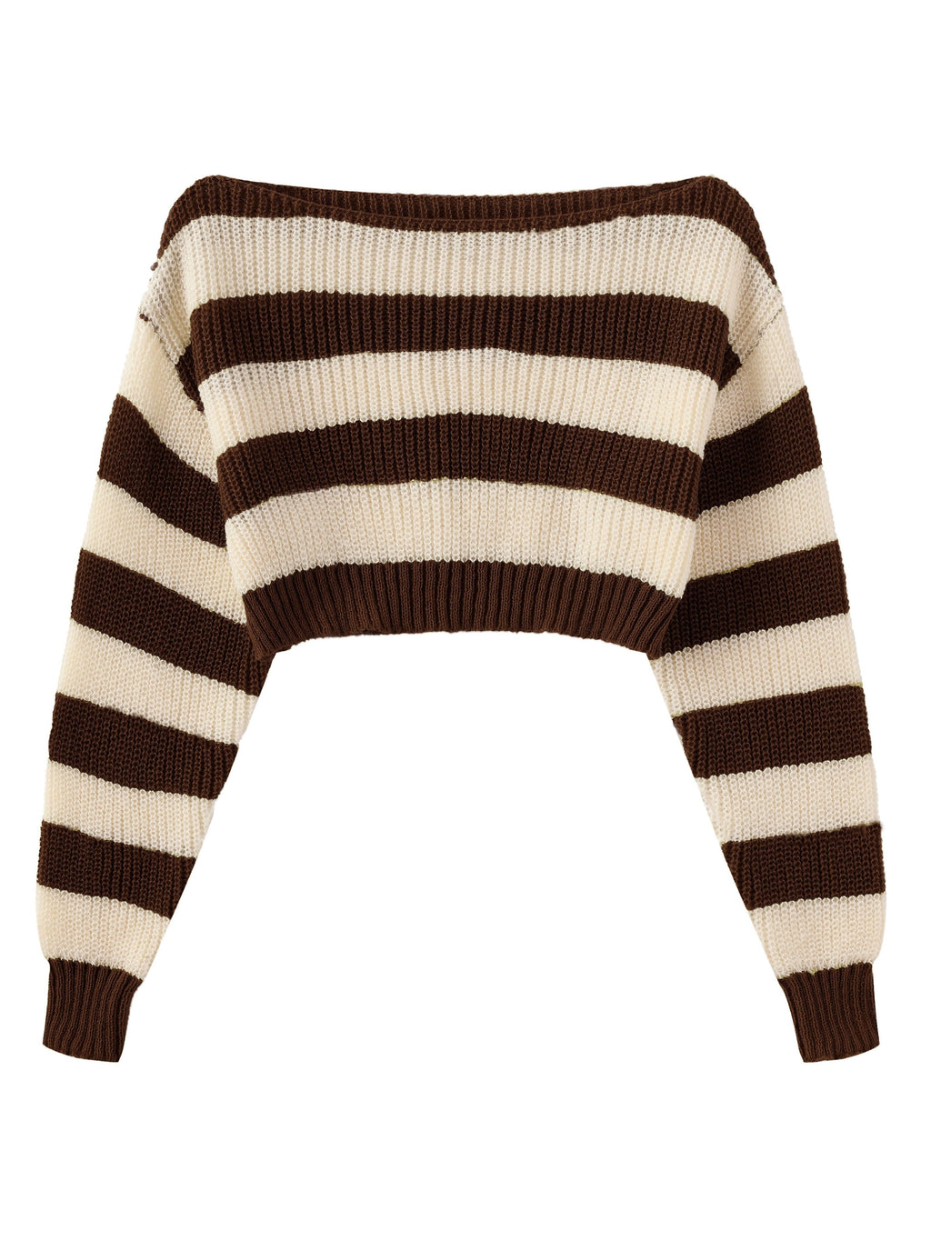 Women's Y2K Color Block Knit Pullover - Short Sleeve