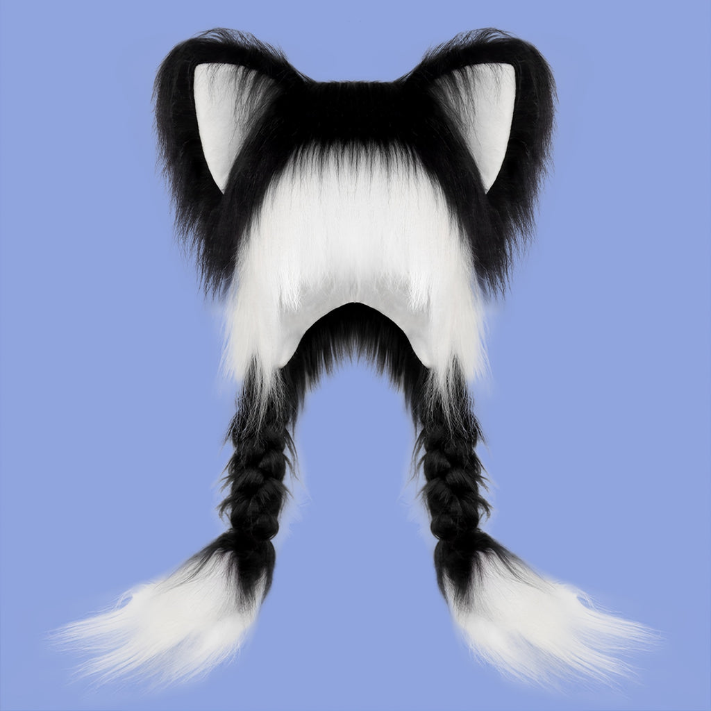 Anime Y2K Ear Warmer - Fuzzy Braided Headband