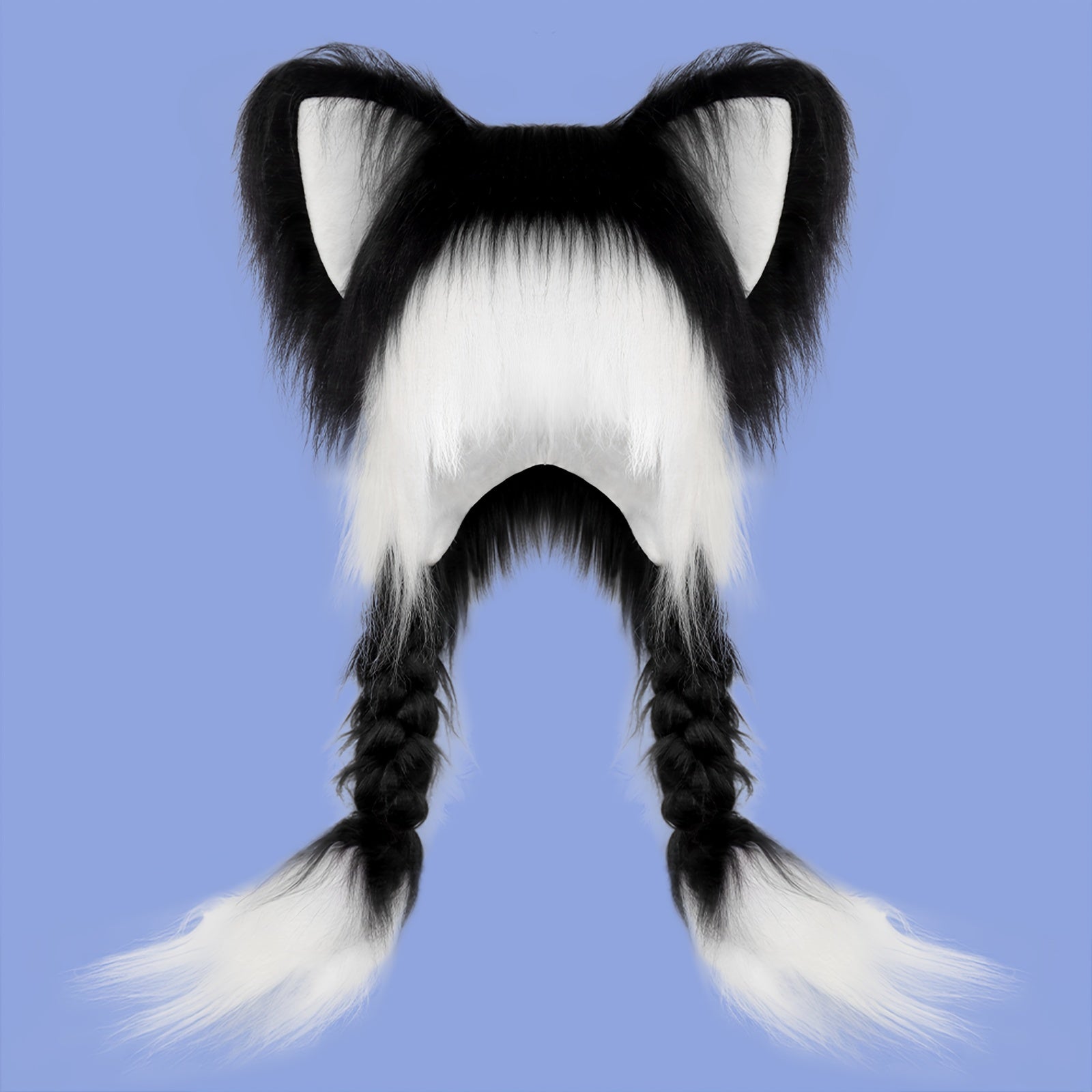Anime Y2K Ear Warmer - Fuzzy Braided Headband