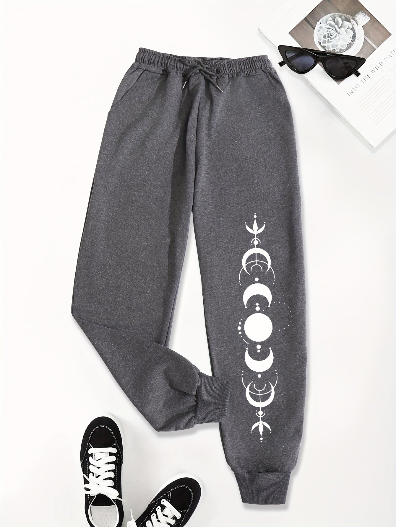 Women's Casual Joggers - Drawstring Sweatpants