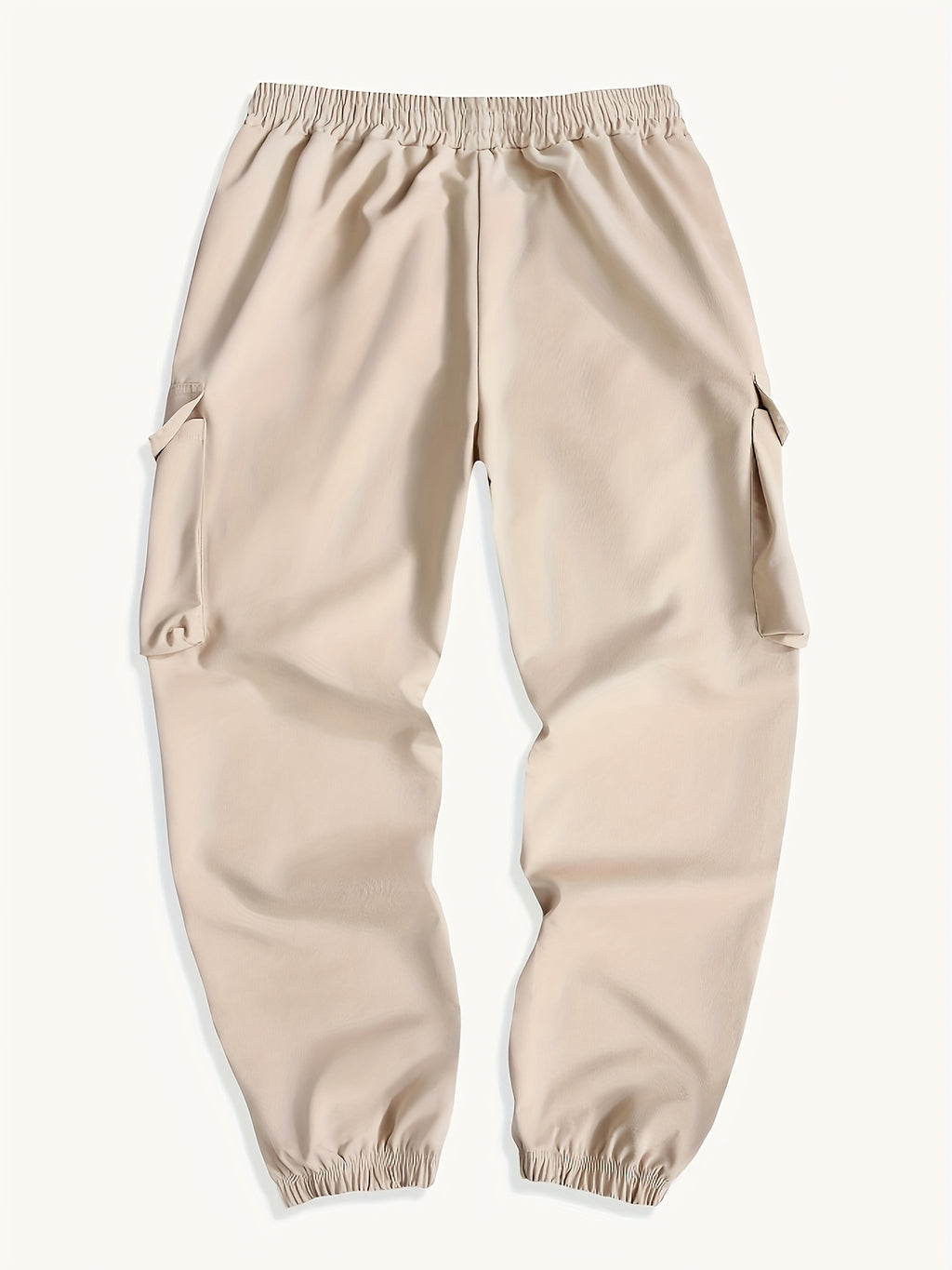 Men's Cargo Pants - Drawstring Elastic Waist
