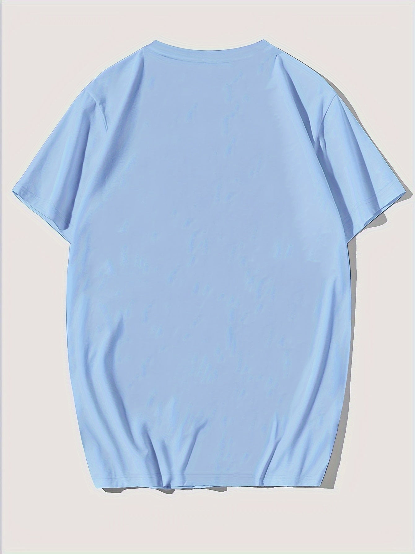 Men's Anime Print T-Shirt - Lightweight Crew Neck Tee
