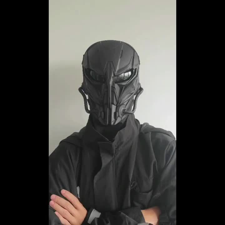 Tactical Full Face Mask - Breathable Cosplay Mask