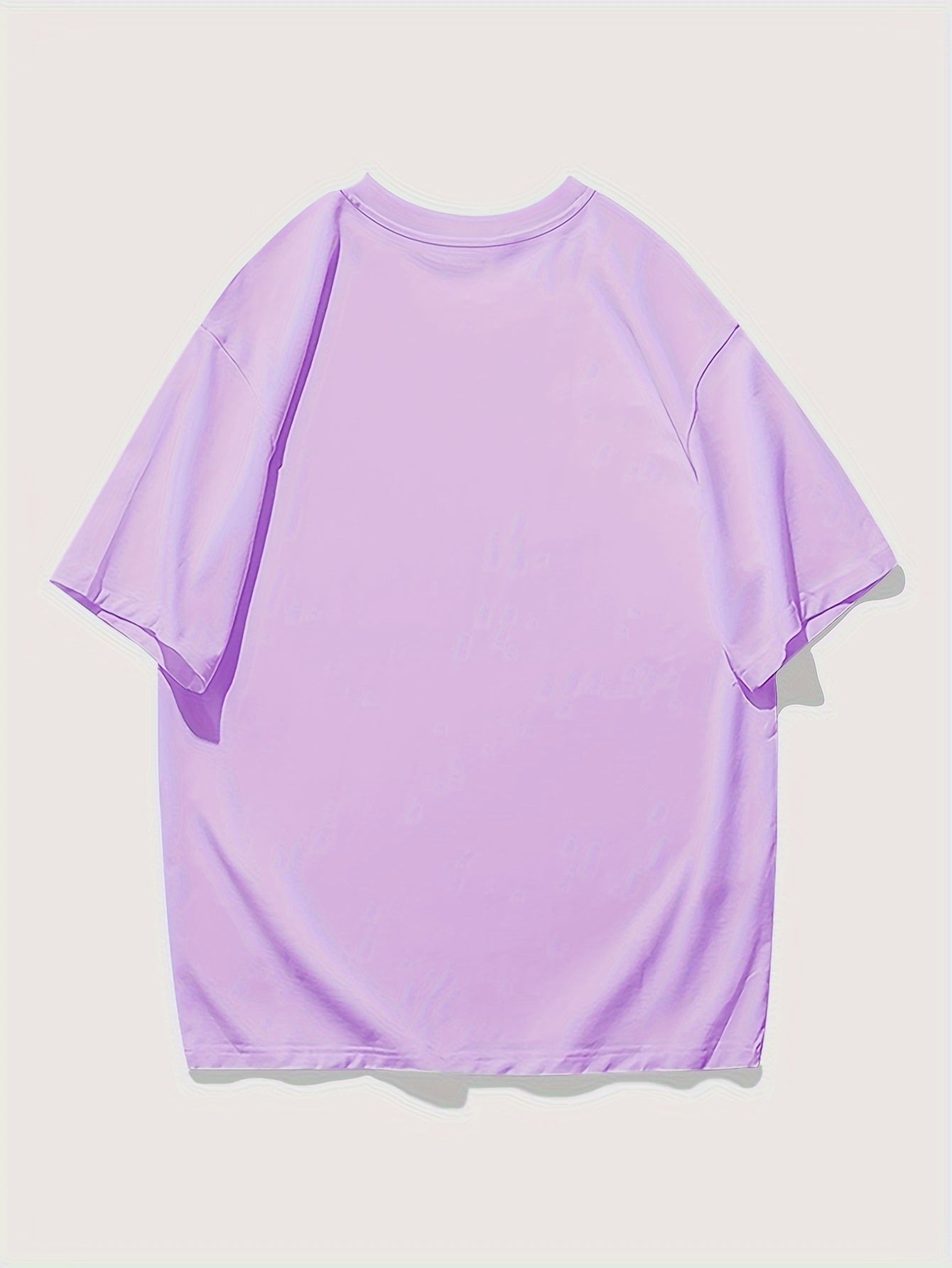 Men's Anime Print T-Shirt - Lightweight Crew Neck Tee