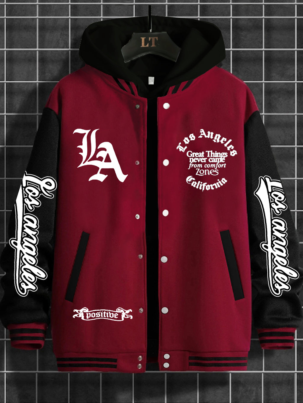 Men's LA Los Angeles Jacket - Casual Streetwear