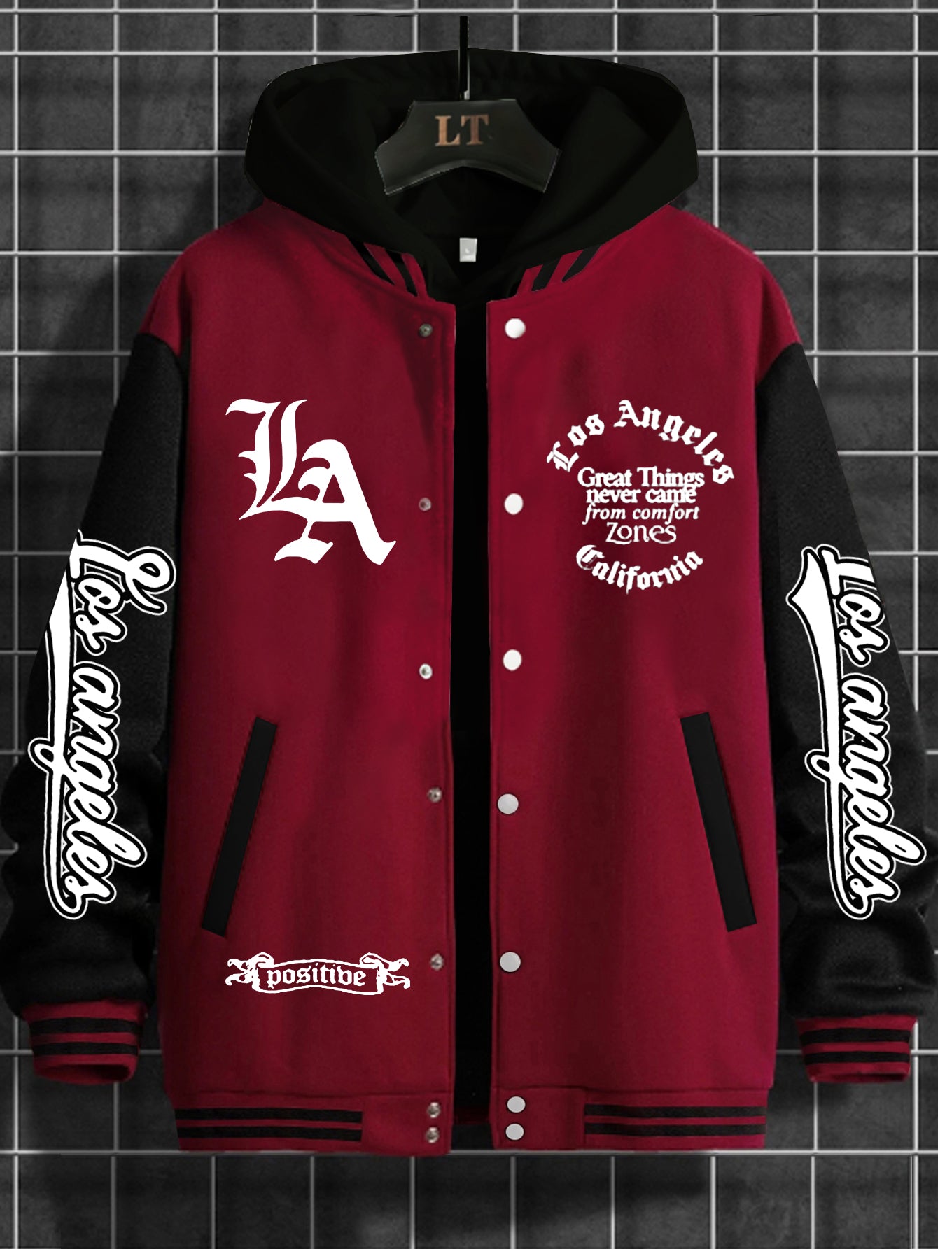 Men's LA Los Angeles Jacket - Casual Streetwear