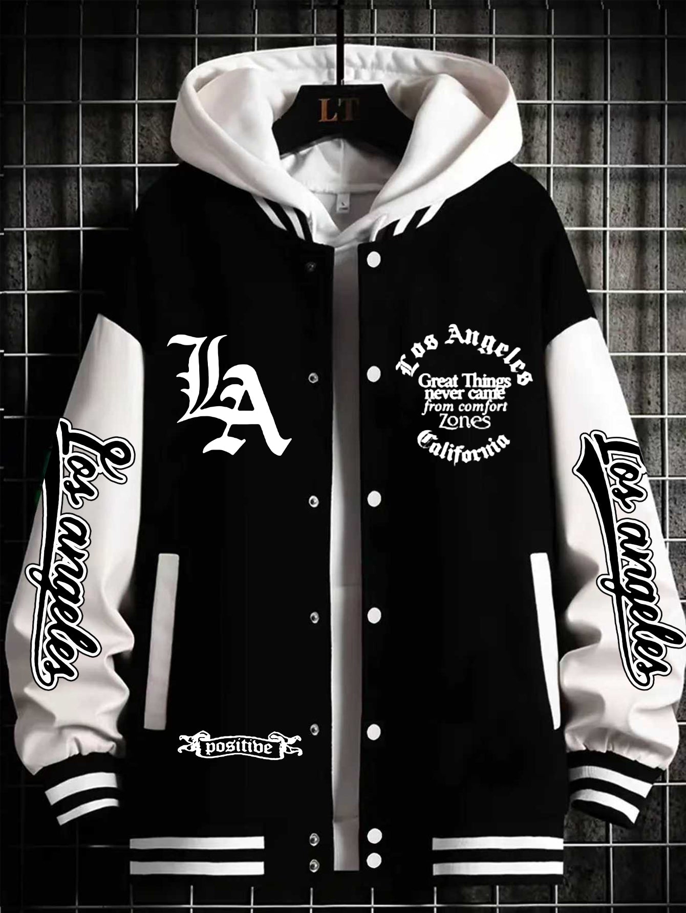 Men's LA Los Angeles Jacket - Casual Streetwear