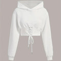 Women's Casual Hooded Sweatshirt - Cozy Pullover