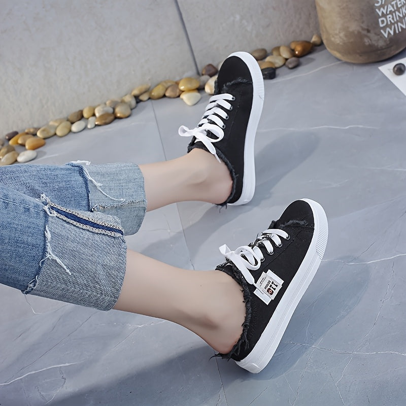 Women's Flat Sports Shoes - Breathable Running Sneakers