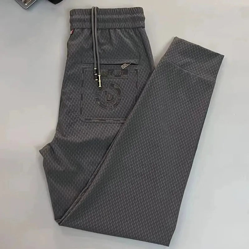 Men's Drawstring Sweatpants - Casual Streetwear Joggers