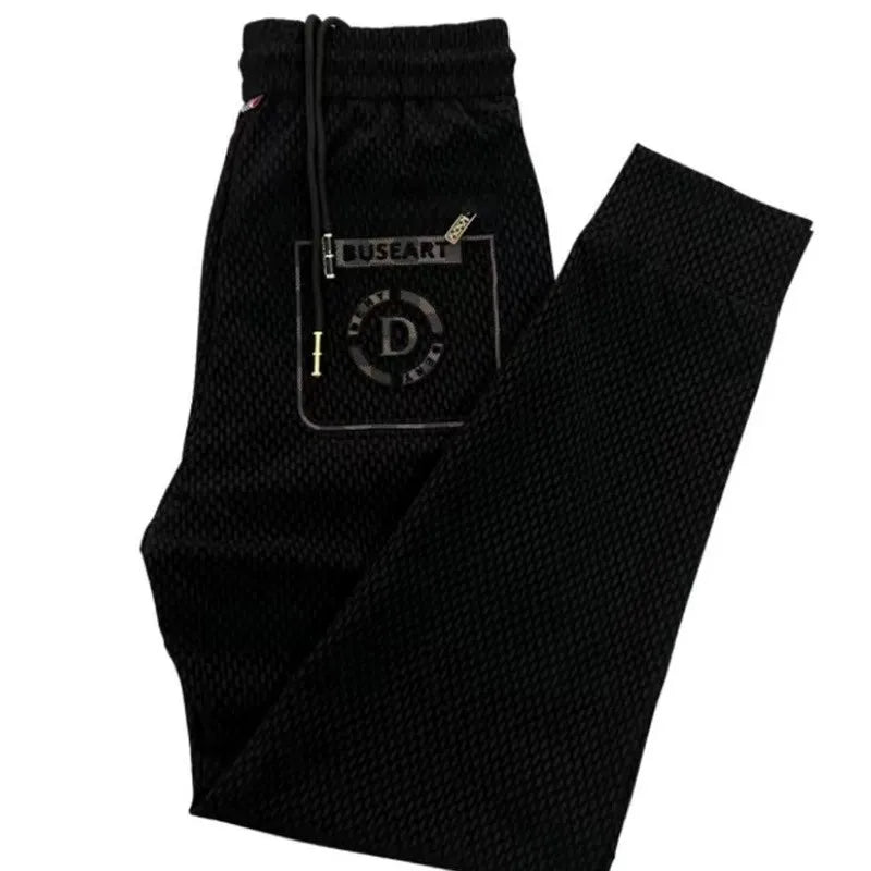 Men's Drawstring Sweatpants - Casual Streetwear Joggers