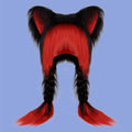 Anime Y2K Ear Warmer - Fuzzy Braided Headband
