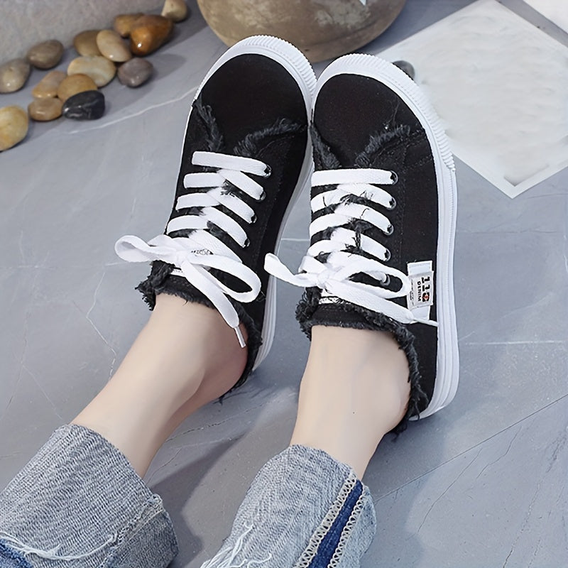 Women's Flat Sports Shoes - Breathable Running Sneakers