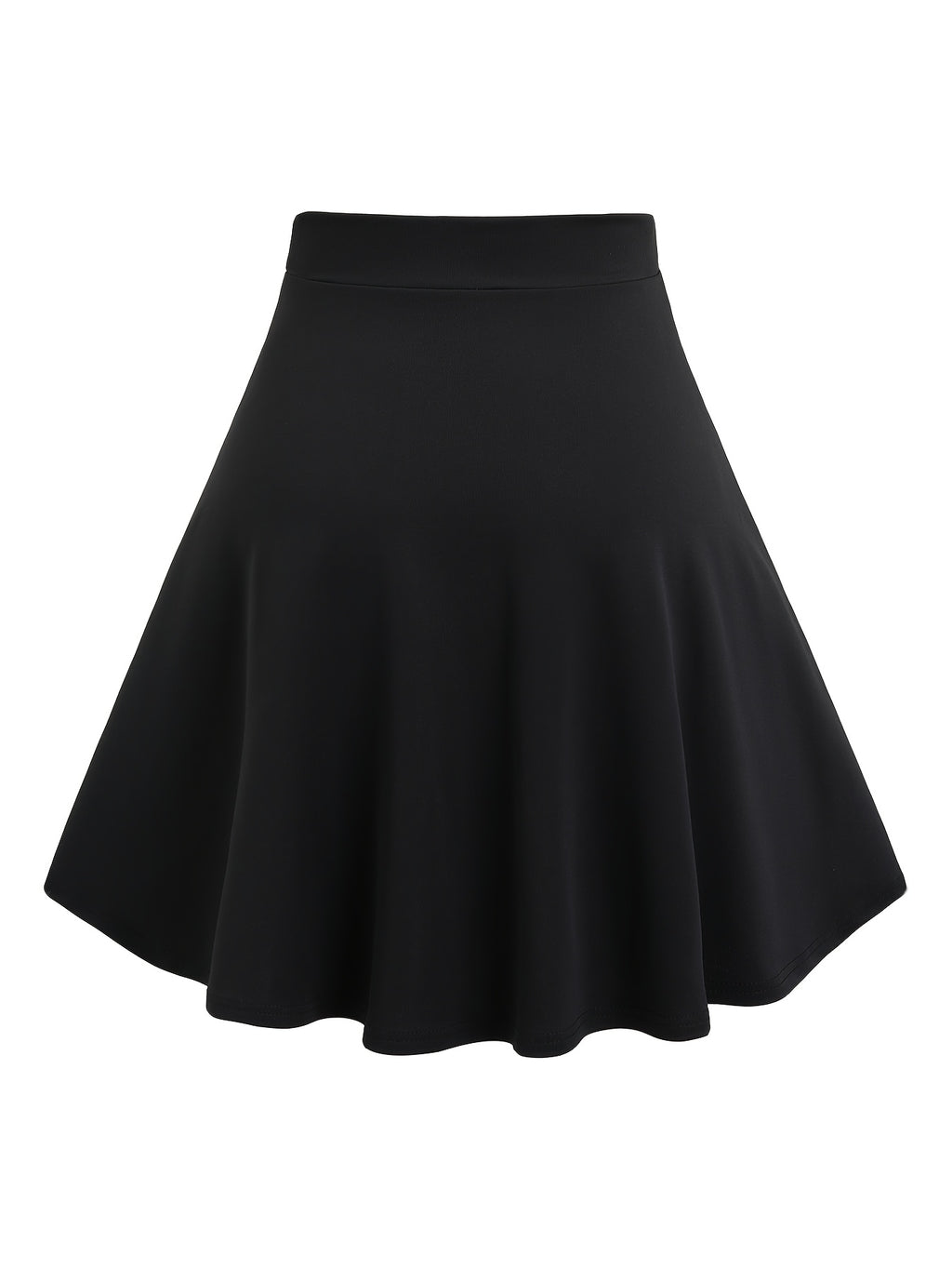 Gothic Plaid Buckle Mini Skirt - High-Waisted A-Line