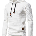 Men's Jacquard Check Pullover Sweatshirt - Athletic Casual