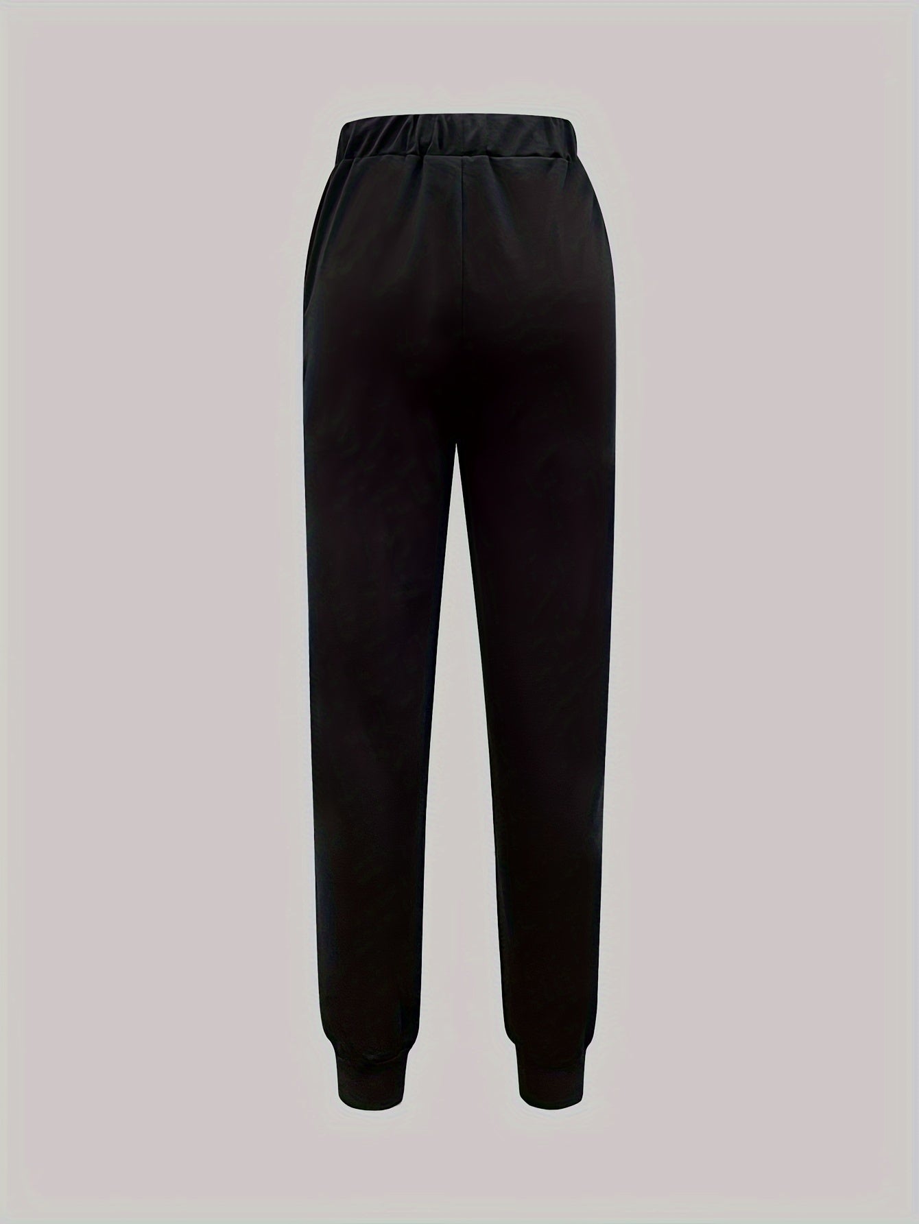 Women's Anime Print Joggers - Casual Drawstring Pants
