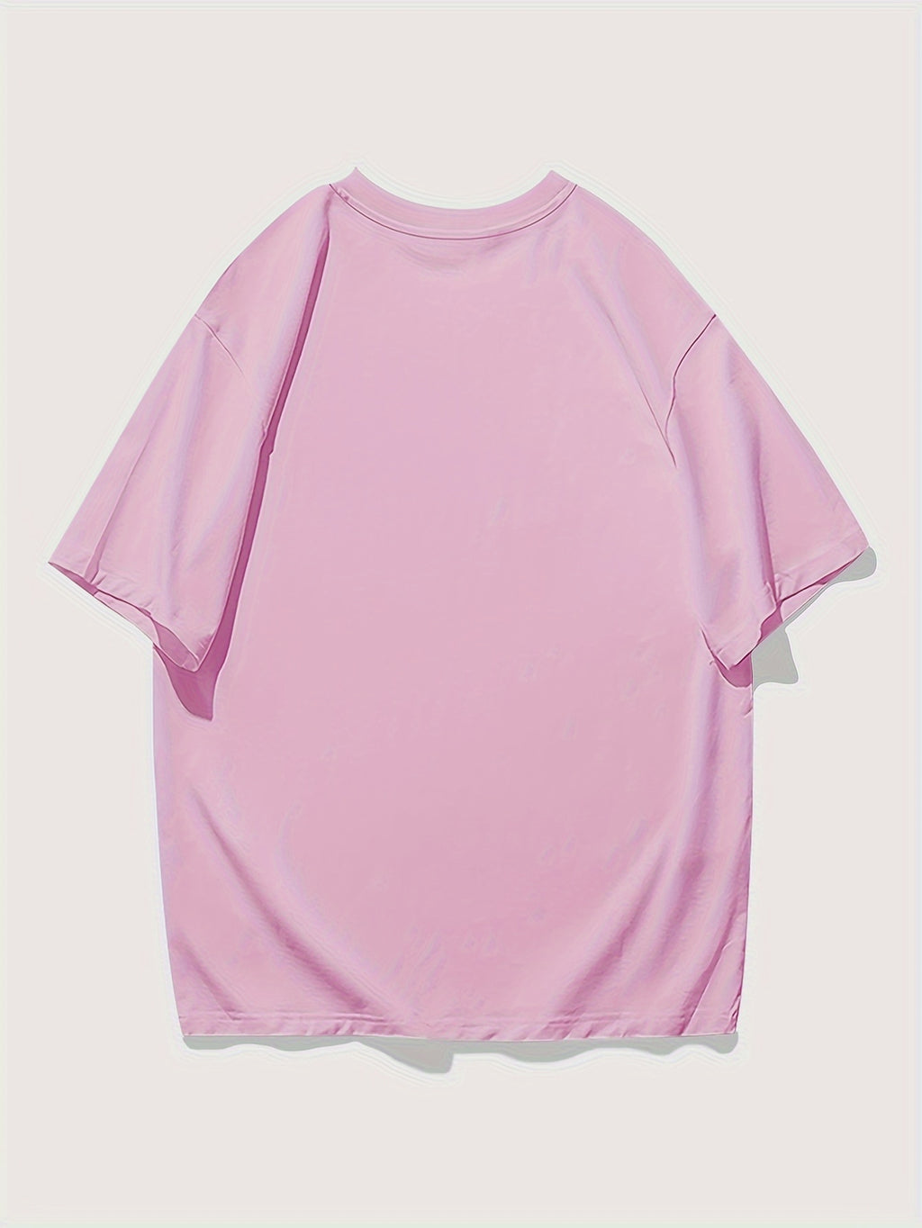 Men's Anime Print T-Shirt - Lightweight Crew Neck Tee
