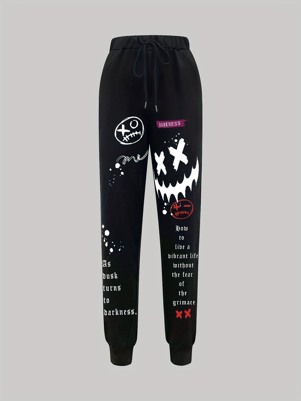 Women's Graphic Print Sweatpants - Casual Joggers