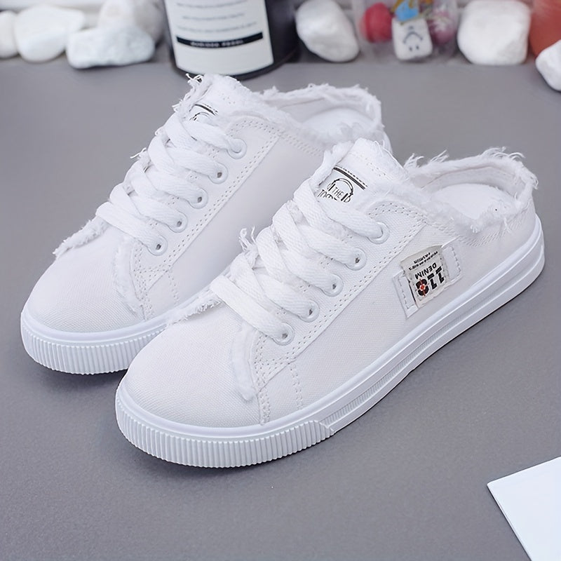 Women's Flat Sports Shoes - Breathable Running Sneakers