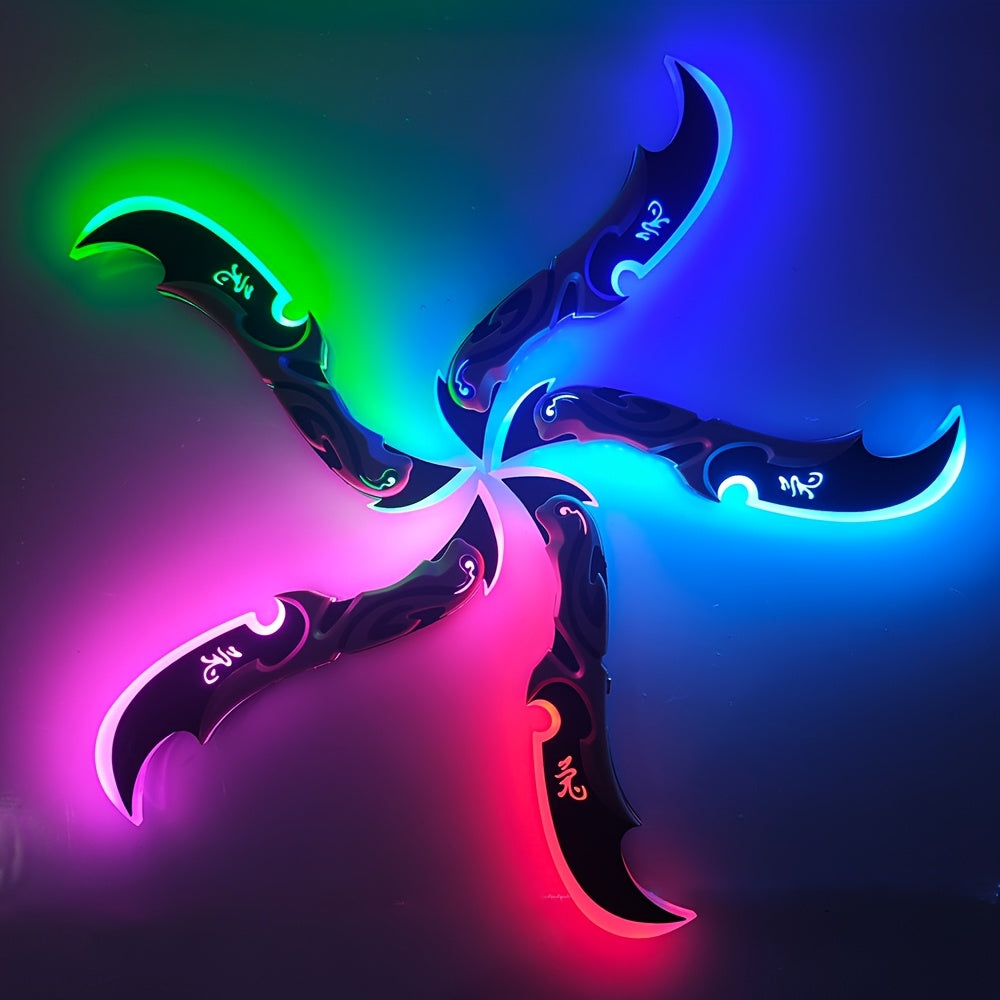 LED Glowing Knife Prop - Rechargeable Cosplay Accessory