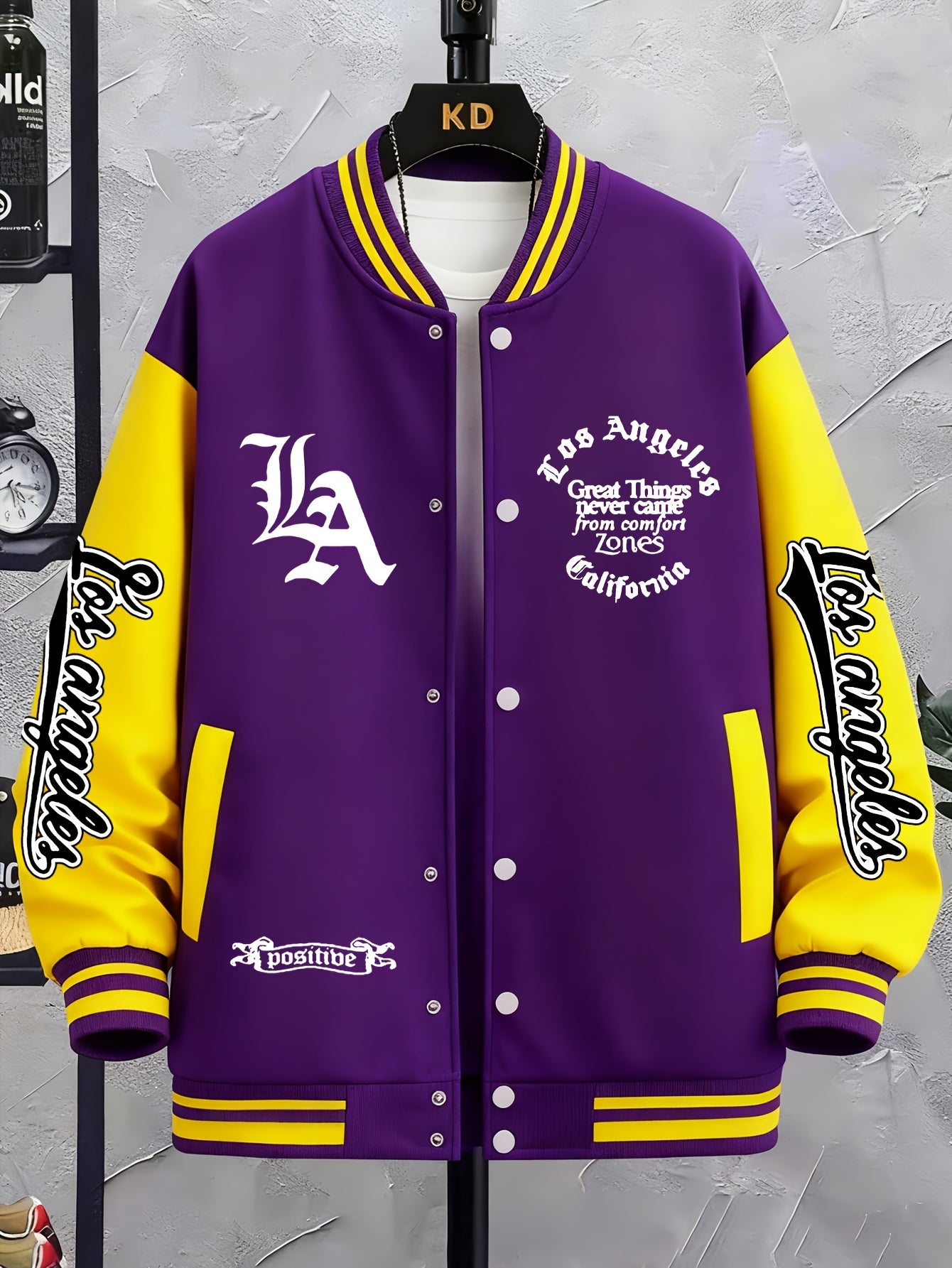Men's LA Los Angeles Jacket - Casual Streetwear