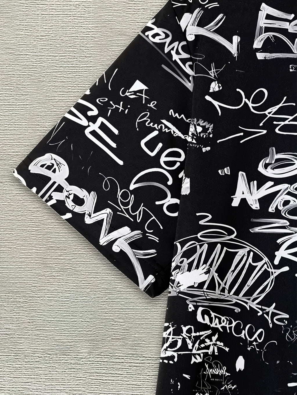 Men's 3D Print Novelty T-Shirt - Casual Graphic Tee