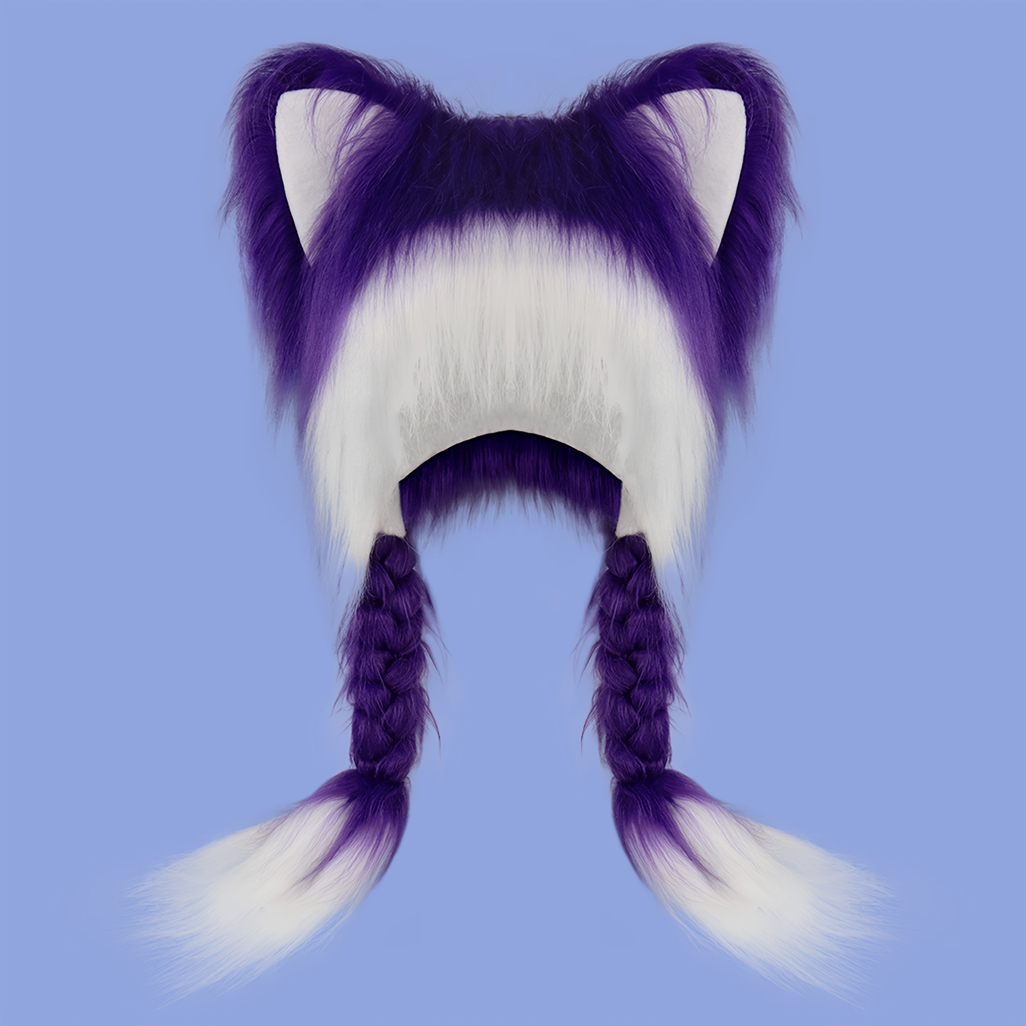 Anime Y2K Ear Warmer - Fuzzy Braided Headband
