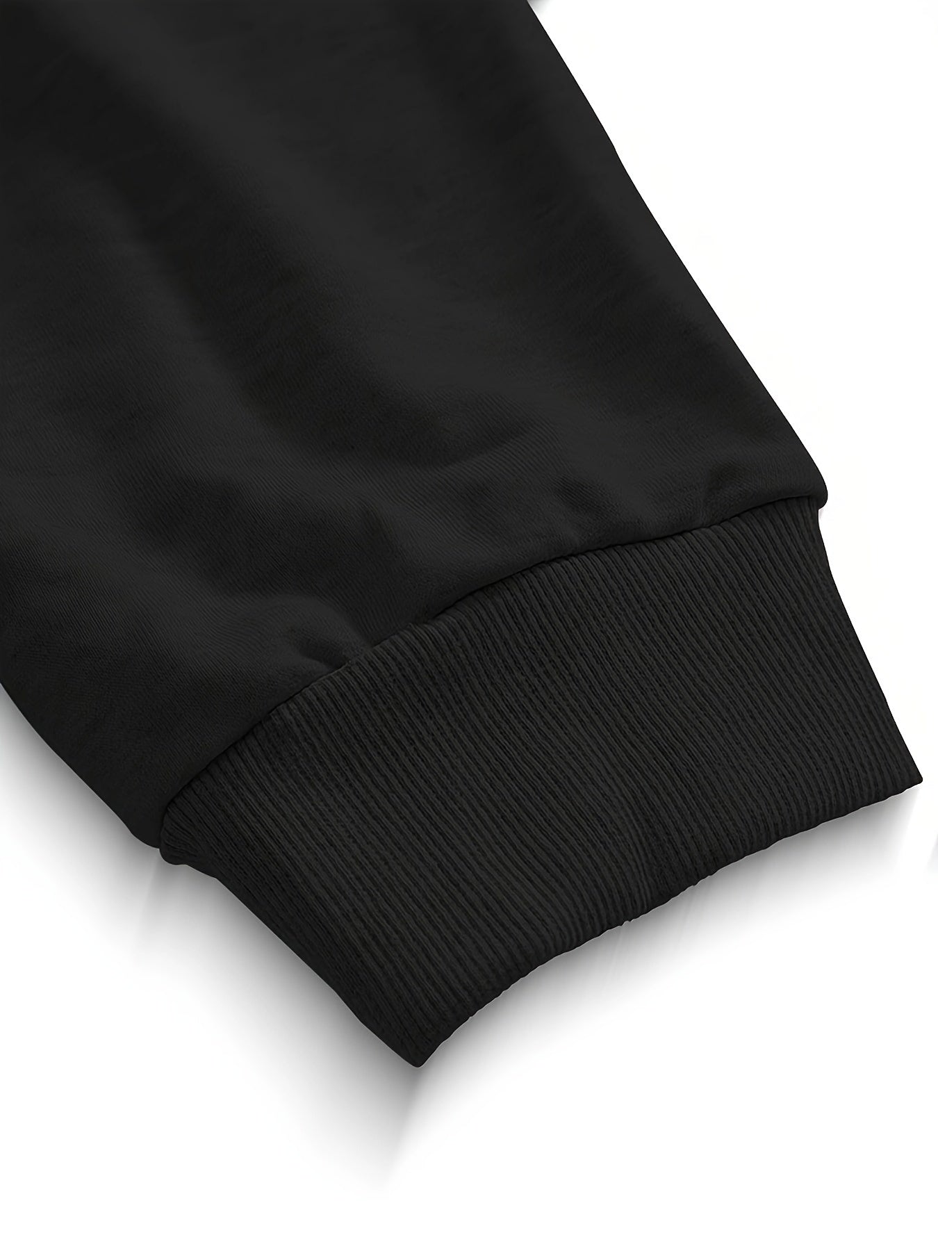 Men's Graphic Print Joggers - Stretch Polyester Blend